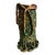 Signed 1981 Sculptural Studio Pottery Vessel With Loop Handles, Brown & Green Speckled Glaze For Sale