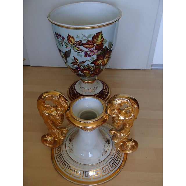 Art Nouveau Amphora Floor Vase For Sale - Image 6 of 12