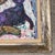 Wood 1960’s Original Abstract Expressionist Portrait of Woman With Her Cat Fancy Silver Leaf Frame For Sale - Image 7 of 9