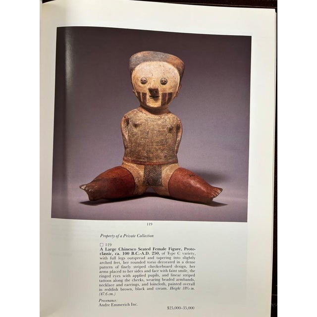 Sotheby's Pre-Columbian Art Sales Catalog, New York, November 23rd, 1992 For Sale - Image 9 of 12