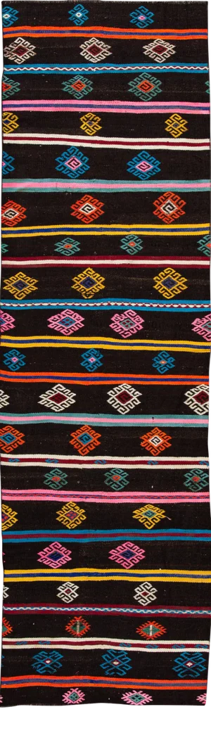 Vintage Kilim Wool Runner