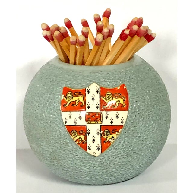 Cambridge Stoke on Trent Mid Century Match Holder/Striker For Sale In San Francisco - Image 6 of 6