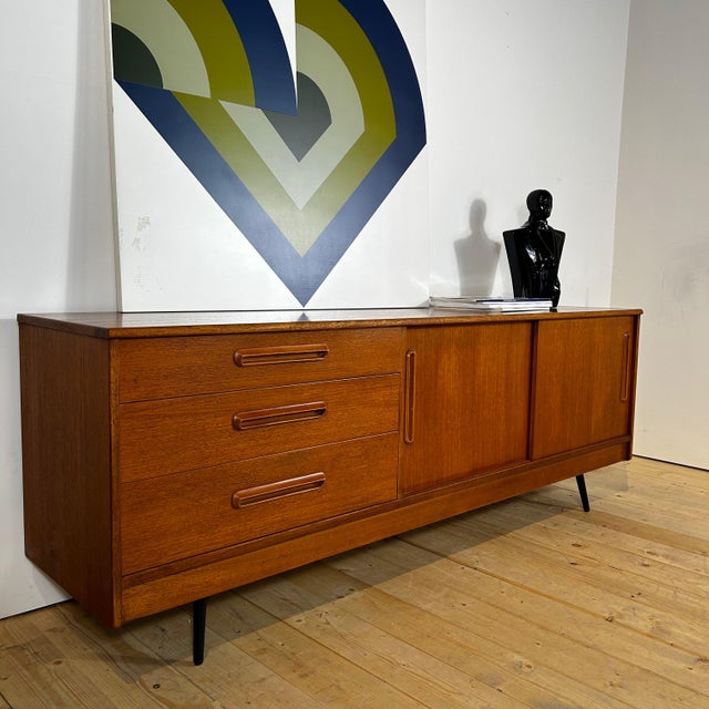 Danish Teak Sideboard, 1960s, in Good conditions.