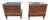 Modern Mid Century Style Nightstands - A Pair For Sale