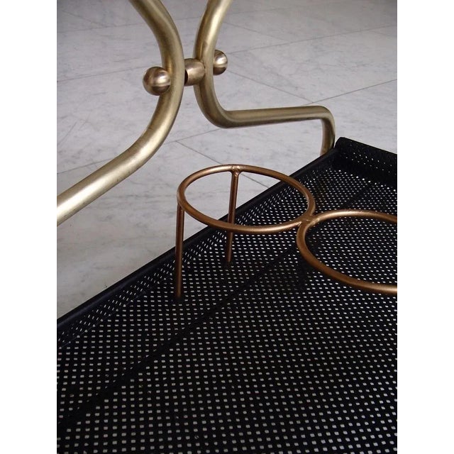 Serving Bar by Mathieu Matégot For Sale - Image 10 of 18