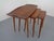 Brown Danish Teak Nesting Tables by Jens Quistgaard for Nissen, 1960s, Set of 3 For Sale - Image 8 of 18