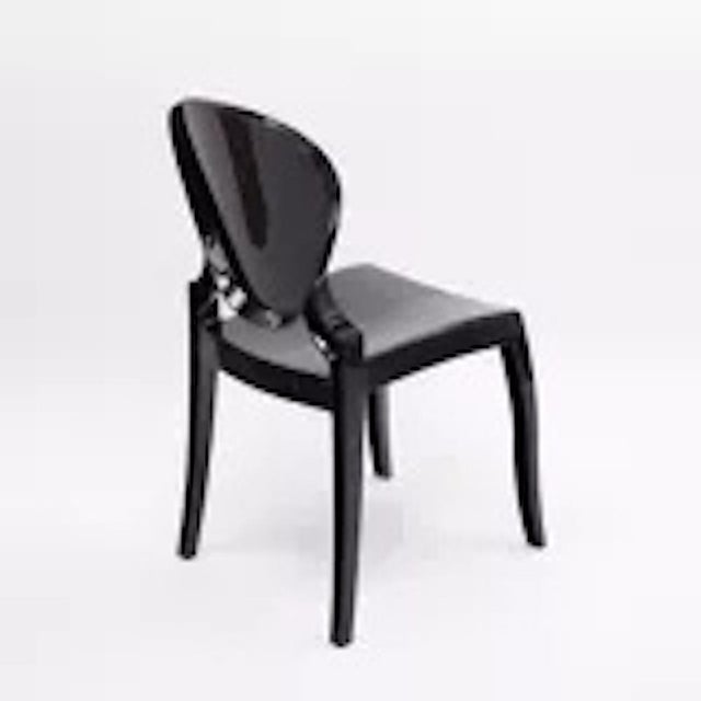 Vintage Queen Chairs by Claudio Dondoli & Marco Pocci, 2000s, Set of 4 For Sale - Image 4 of 6