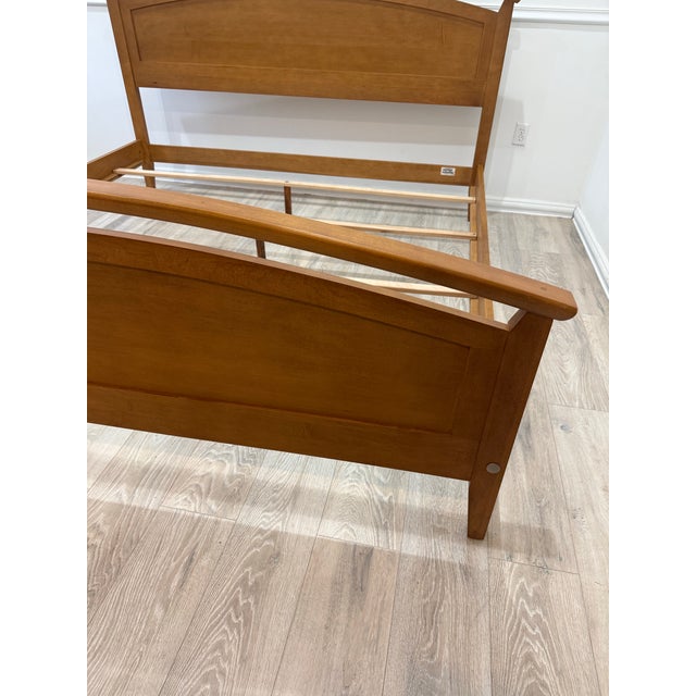 Ethan Allen Ethan Allen Elements Collection King Size Bed For Sale - Image 4 of 12