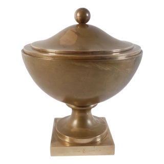 Art Deco Bronze Art Object by Evan Jensen, Copenhagen, Denmark, 1930s For Sale