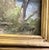 American Robert Maione (American, 1932-1987) Original Signed and Framed Oil Painting on Canvas Titled 'Wooded Road by a River' C1976 For Sale - Image 3 of 18