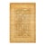Mogul, One-of-a-Kind Hand-Knotted Area Rug in Green, 6' 3" x 9' 6" For Sale