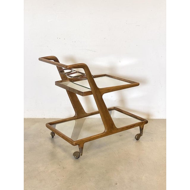 Wooden Bar Trolley, 1960s For Sale - Image 11 of 17