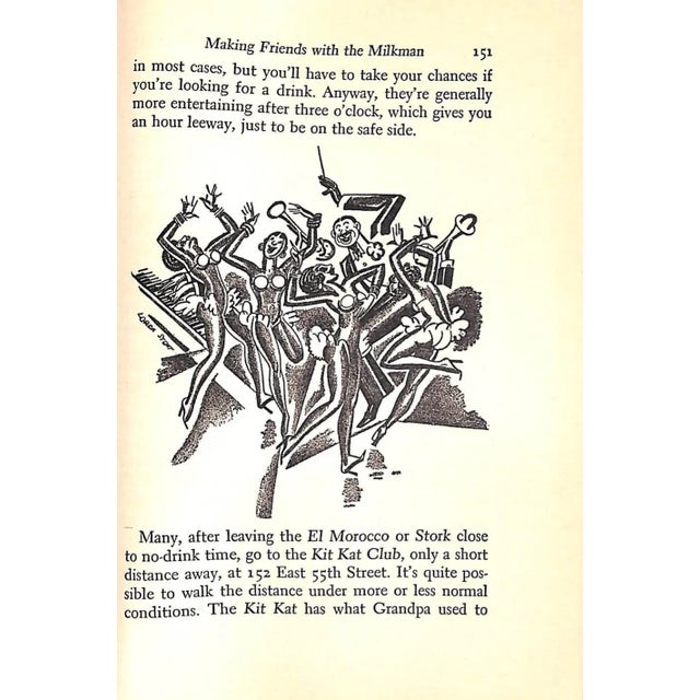 1930s "Dining, Wining and Dancing in New York" 1938 Middleton, Scudder (Inscribed) For Sale - Image 5 of 8