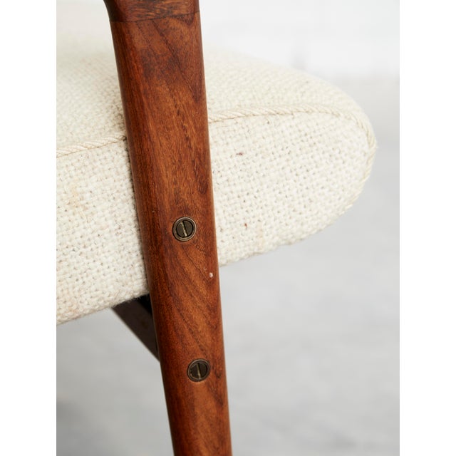 Set of Vintage Ruster Lounge Chair and Ottoman by Yngve Ekström for Pastoe, 1950s For Sale - Image 11 of 14