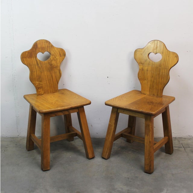Brutalist Chairs, 1960s, Set of 2 For Sale - Image 4 of 6