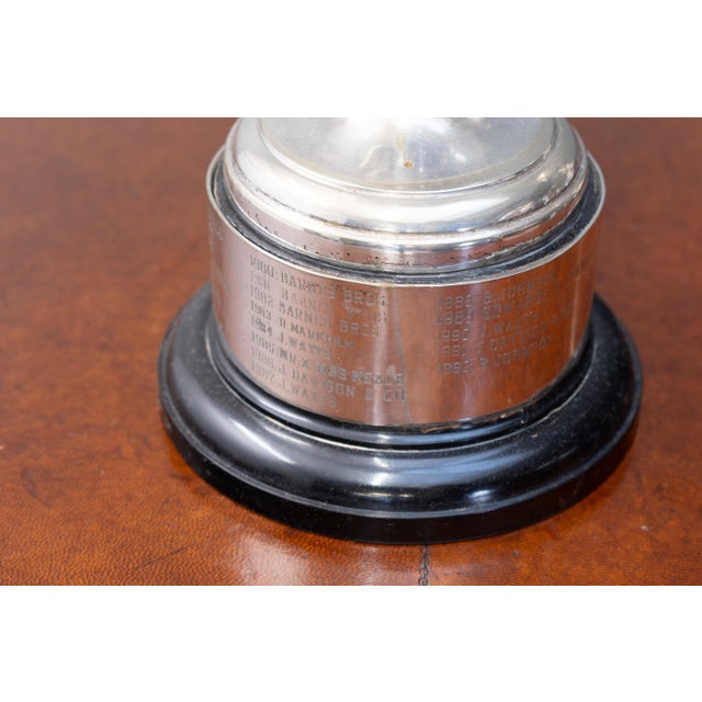 Vintage Silver Plated Trophies, 1950, Set of 5 For Sale - Image 9 of 10