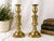 Bring timeless English-inspired elegance to your home with this handsome pair of vintage solid brass candlesticks. Crafted...