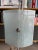 This commanding 34-inch monumental lamp exemplifies the sculptural "High-Tech" movement of the 1980s, merging industrial...