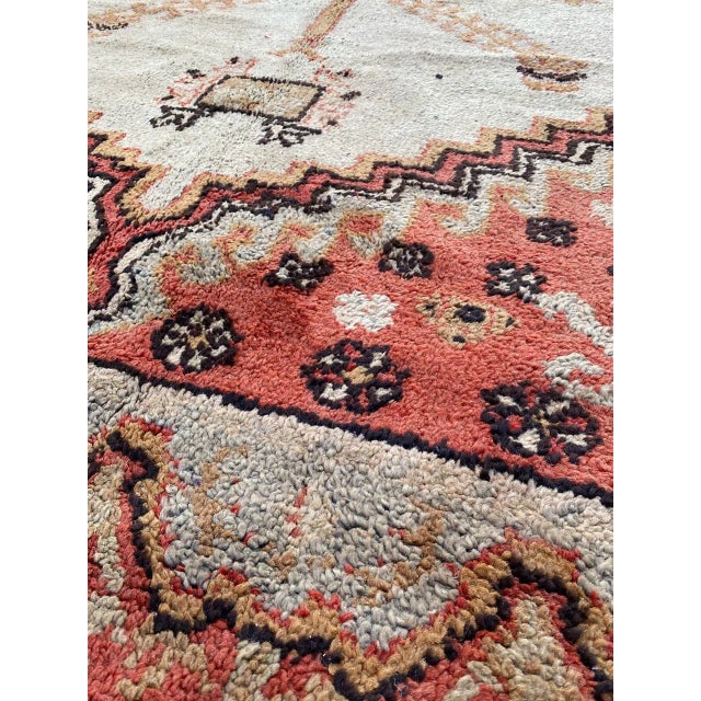 Antique Turkish Oushak Rug For Sale - Image 15 of 18