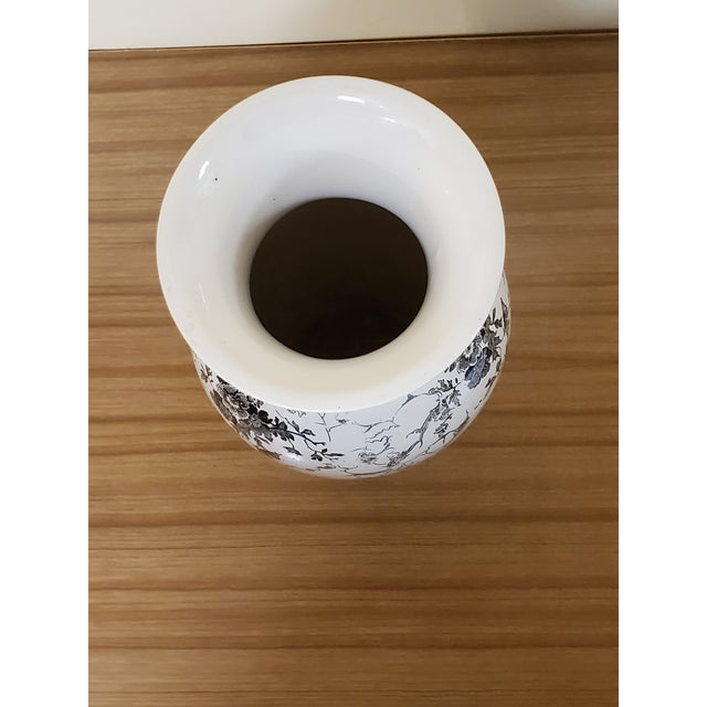 Vintage Mid Century Villeroy & Boch Alt Mettlacher Kupferstiche Vase