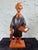 Vintage Italian Hand-Carved Wood Scholar/Lawyer Figure Sculpture by Romer For Sale - Image 4 of 12