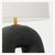 Visual Comfort Hable by Visual Comfort Studio Hable Aura Table Lamp in Rough Black Ceramic For Sale - Image 4 of 6
