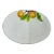 Italian Serving Dish Featuring Applied Oranges For Sale