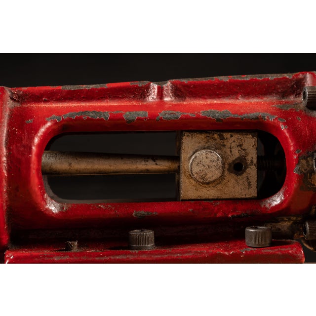 Metal Antique Horizontal Steam Engine Demonstrator For Sale - Image 7 of 7