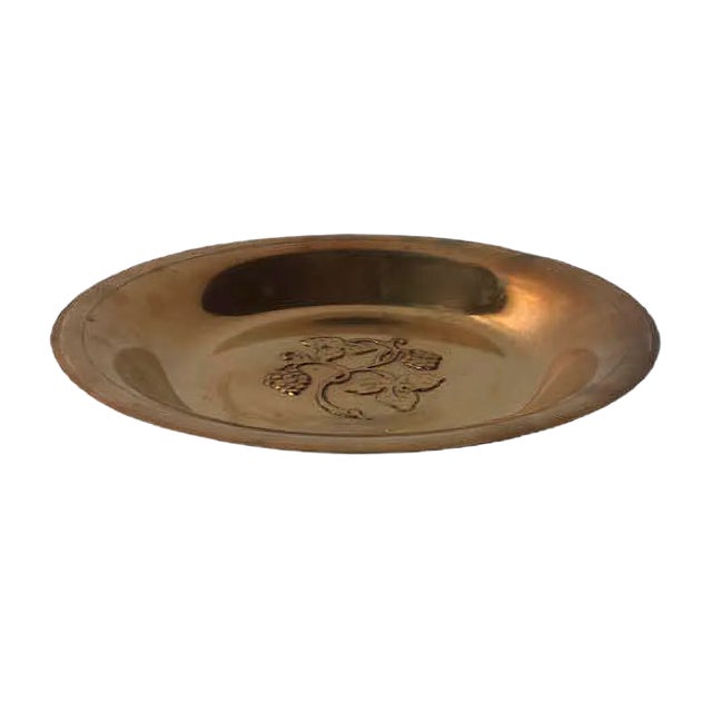 Art Deco Bronze Dish from Ægte Ildfast, 1930s For Sale