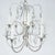 Mid-Century Modern Mid-Century Modern Curvilinear Silver Plated Chandelier For Sale - Image 3 of 11