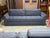 Textile American Leather for Crate & Barrel Queen Bedford Trundle Sleep Sofa, Lake Chenille For Sale - Image 7 of 12