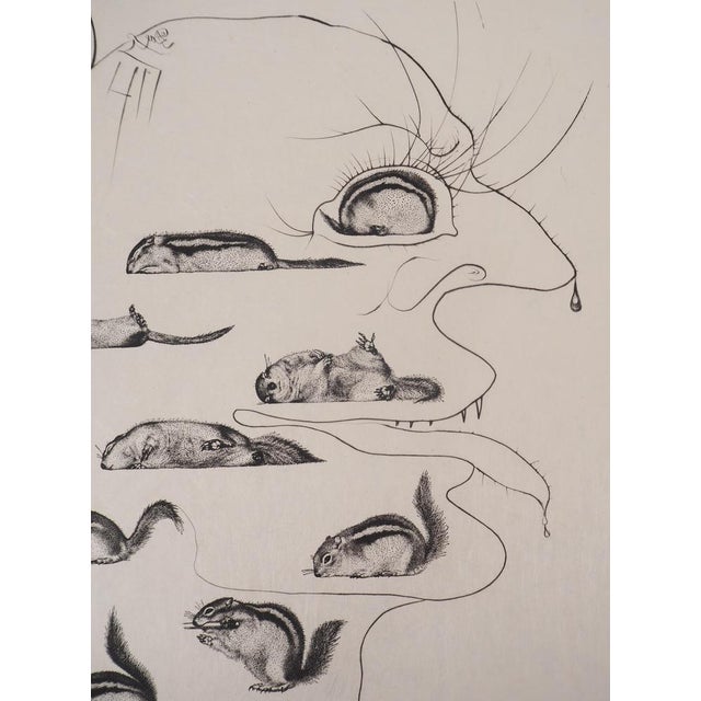 Salvador Dali, Ten Recipes for Immortality: Surrealist Composition, 1973, Etching For Sale - Image 5 of 12
