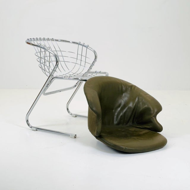 Mid-Century Flynn Armchair by Gastone Rinaldi for Thema, Italy, 1970s For Sale - Image 9 of 11