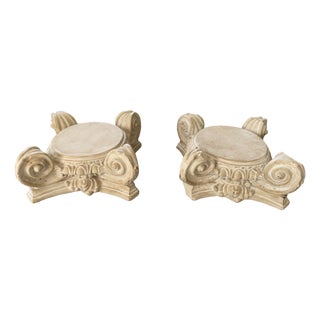 Pair of Vintage Plaster Risers For Sale