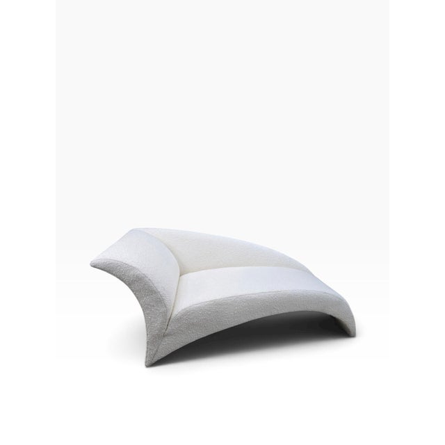 Mid 20th Century Postmodern Vladimir Kagan Marilyn Chaise Lounge Newly Reupholstered For Sale In Chicago - Image 6 of 11