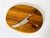 Mid-Century Modern Vintage Dansk Teak Cheese Board & Knife Set – Mid-Century Modern Danish Design by Vivianna Torun For Sale - Image 3 of 9