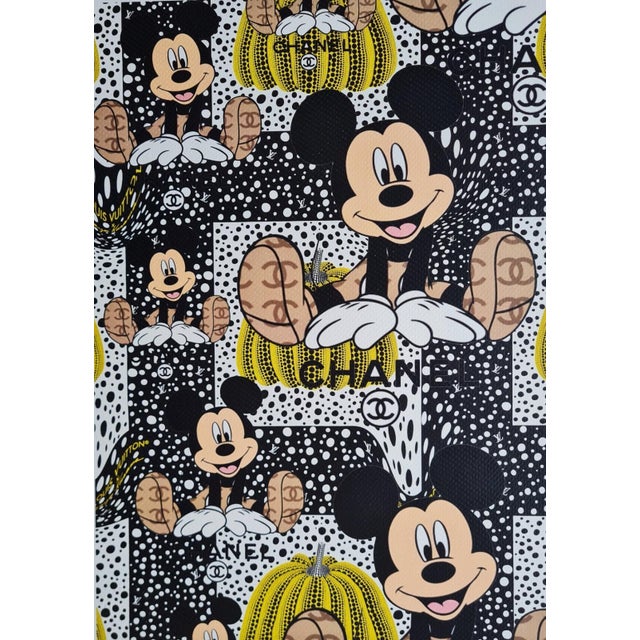 Death Nyc - Mickey Mouse - Limited Edition With Certificate Paper: Fine art 300 gsm paper. Numbered from the edition of...