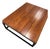1990s Ralph Lauren Industrial Wood Top Coffee Table For Sale