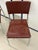 Vintage Ginger Cognac Leather and Chrome Dining Chairs from Fasem, Italy, 1980s, Set of 3 For Sale - Image 4 of 12
