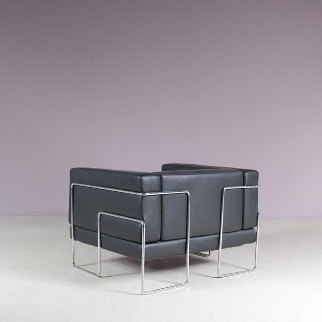 Steiner French Lounge Chair by Kwok Hoï Chan for Steiner, 1969 For Sale - Image 4 of 13