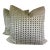 Geometric Cut Velvet in Cream/Taupe 22" Pillows-a Pair For Sale