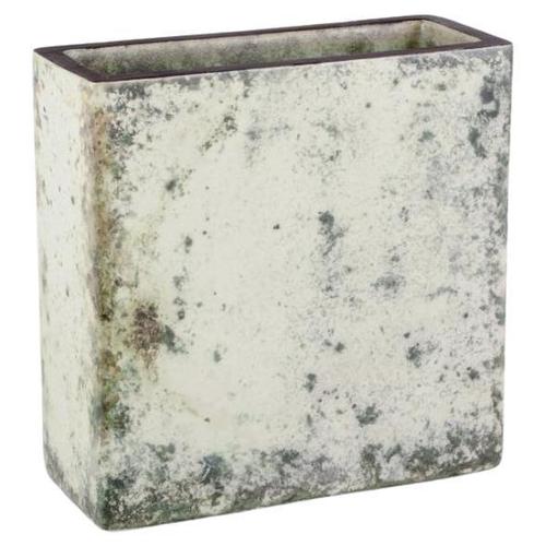 Rectangular Ceramic Vase by Hans Hedberg for Biot, France, 1980s For Sale - Image 9 of 9