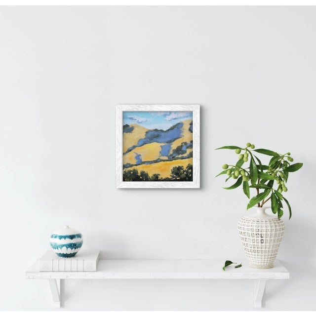 Contemporary Mt. Diablo, Ca Impressionistic Original Oil Painting Art For Sale - Image 3 of 7