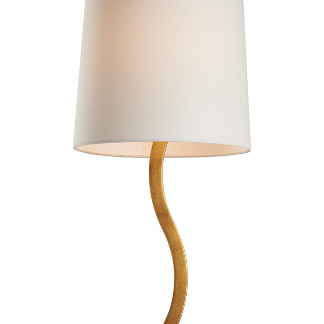 2020s Sway Wavy Buffet Lamp - Gilt For Sale - Image 5 of 5