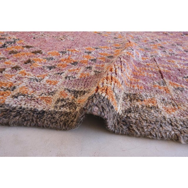 Purple Moroccan Beni MGuild Rug - 10.5 X 7 Ft For Sale - Image 8 of 10