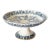 Antique Spode Copeland Blue and White Transferware Compote, Gray Delhi Pattern, Circa 1879 For Sale