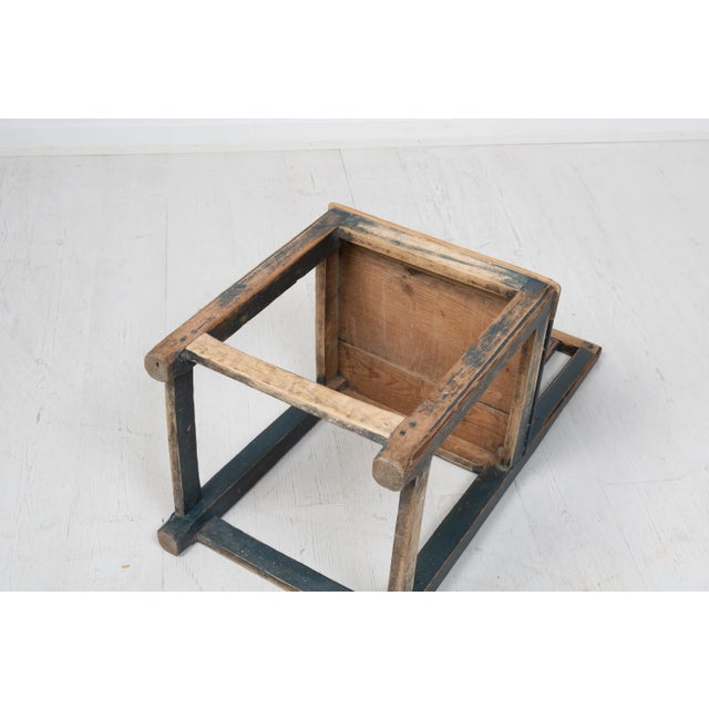 19th Century Swedish Folk Art Chair For Sale - Image 9 of 10