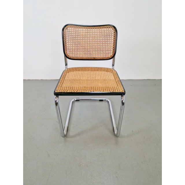 Metal Cesca Chairs by Marcel Breuer for Knoll, Italy, 1970s, Set of 6 For Sale - Image 7 of 18