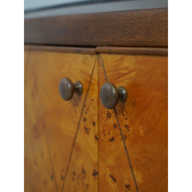 Bloomingdales Italian Marble Top Credenza Chest For Sale - Image 9 of 17