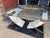 Vintage Postmodern Tessellated Stone & Glass Sculptural End Side Tables À Pair For Sale - Image 15 of 18